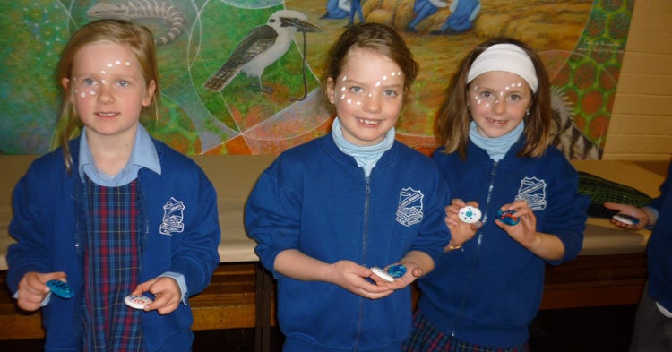 Students during Naidoc week