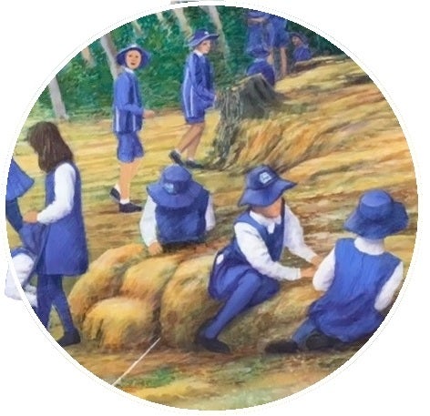Round School mural