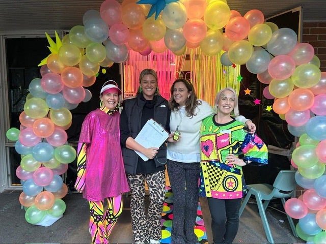 Parent volunteers at Disco